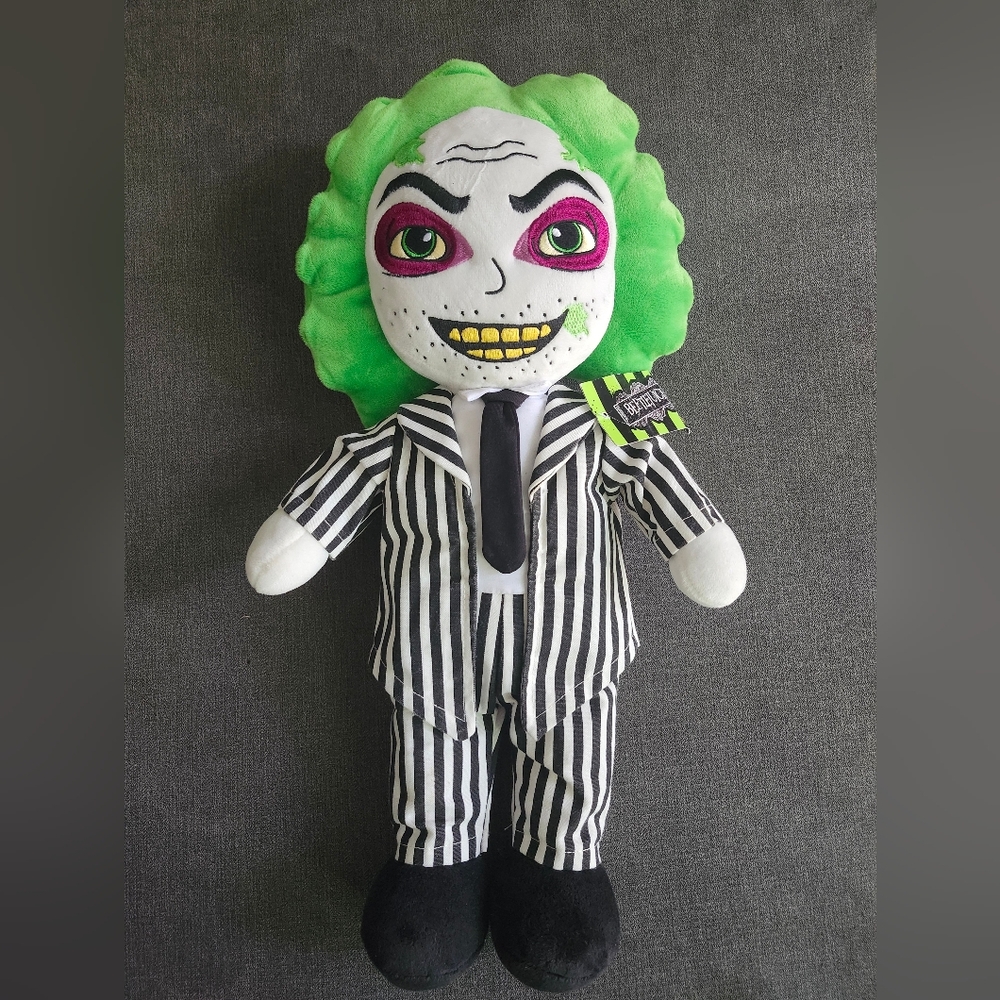 Spirit Halloween Exclusive Beetlejuice Plush New